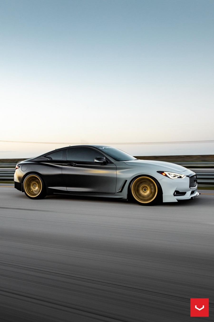 Infiniti Q60 on Vossen Wheels (HF-2) 2019 года  (фото 32 из 37)